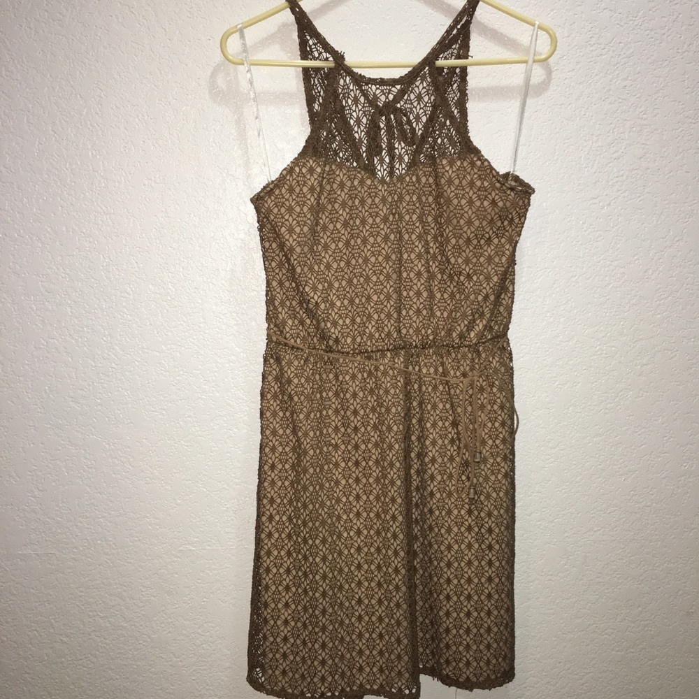 Cute crochet/lace dress size Large